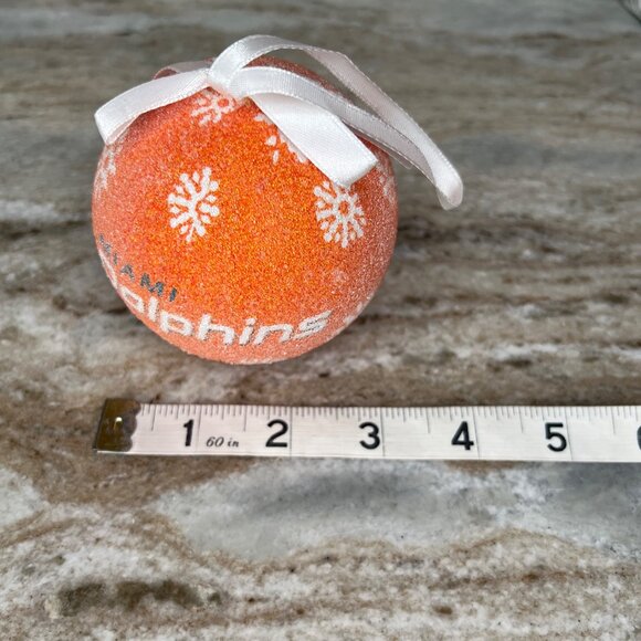 NFL Miami Dolphins light up Christmas Ornament WORKS Football - Picture 4 of 4